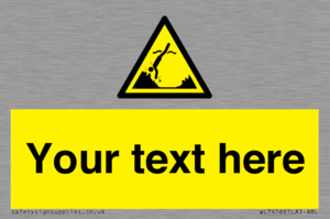 Custom Warning submerged objects